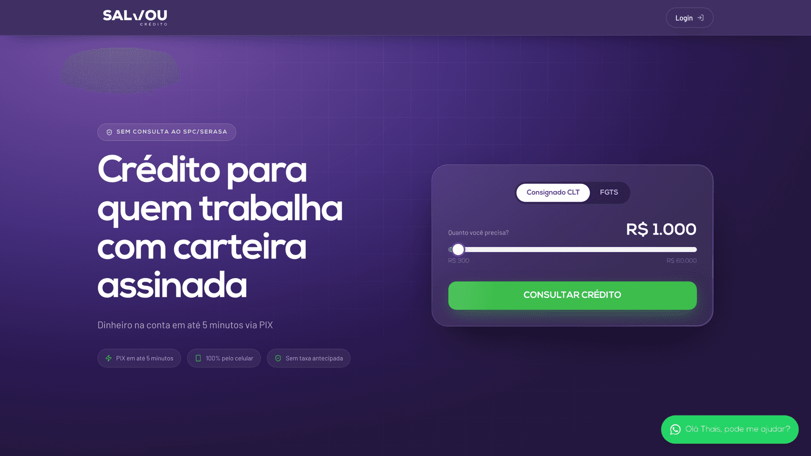 Salvou Crédito
